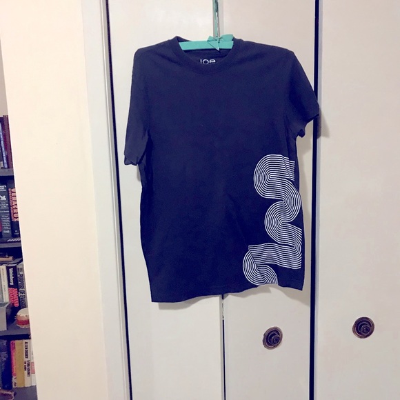 Joe Fresh Dark Blue Tee Shirt Size Medium $5.00 AS AN ADD ON - Picture 1 of 2